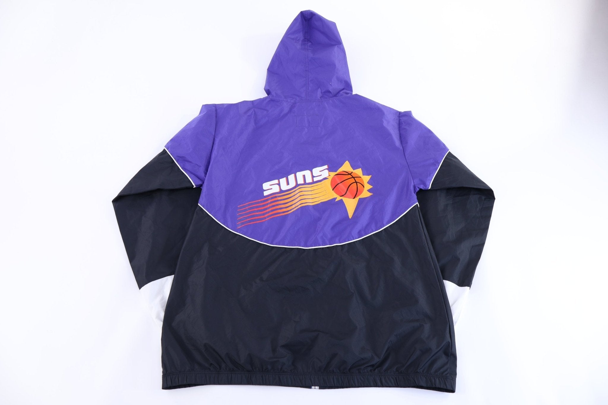 Mitchell & Ness Phoenix Suns Basketball Full Zip Windbreaker - Jacket - Thrifted Threads