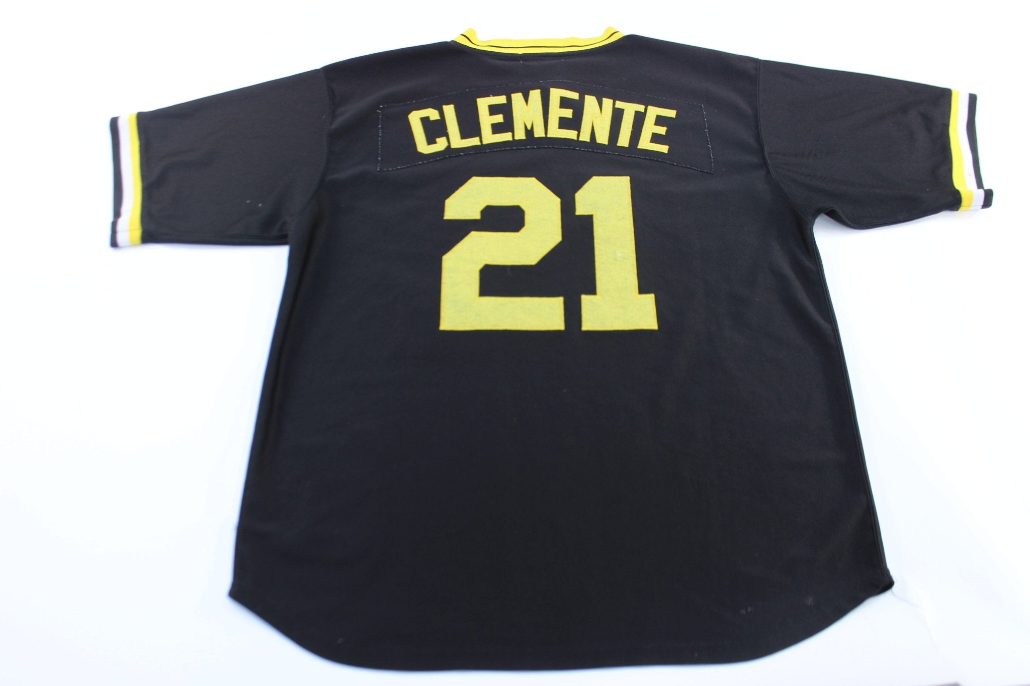 Mitchell & Ness Pittsburgh Pirates Roberto Clemente Baseball Jersey - ThriftedThreads.com