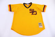 Mitchell & Ness San Diego Padres Baseball Jersey - Jerseys/Tanks - Thrifted Threads