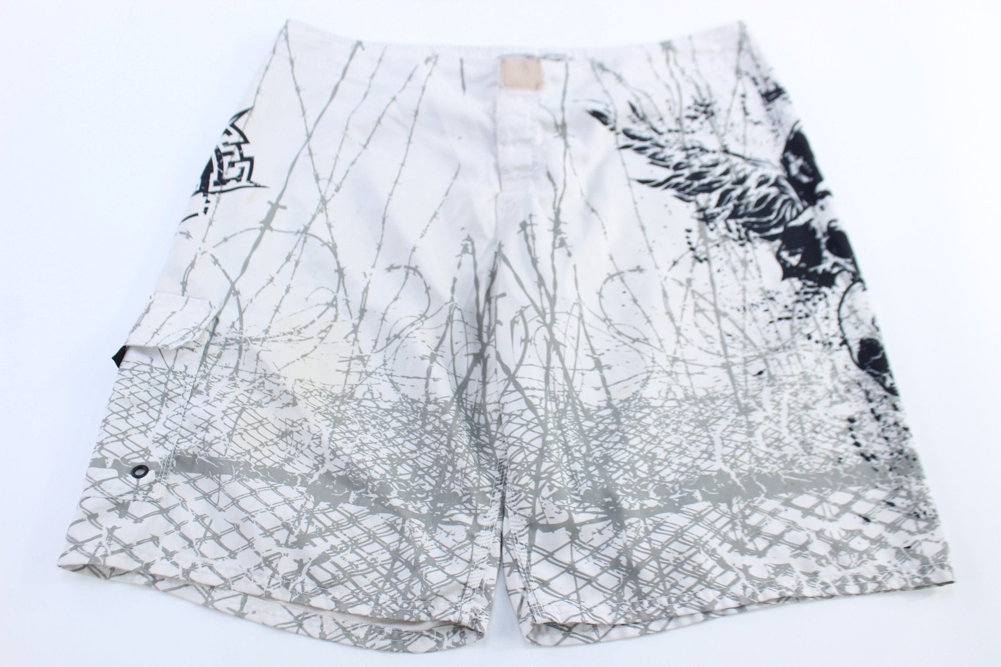 MMA Elite Barbed Wire Graphic Shorts - Pants/Shorts - Thrifted Threads