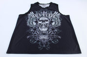 MMA Elite Stamina Skull Graphic Jersey - ThriftedThreads.com