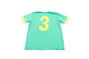 Mossimo Green & Yellow 3 Jersey T-Shirt - T-Shirt - Thrifted Threads