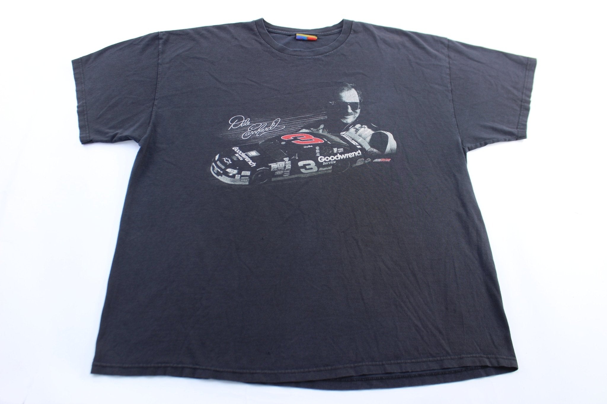 Nascar Dale Earnhardt Goodwrench Service Graphic T-Shirt - ThriftedThreads.com