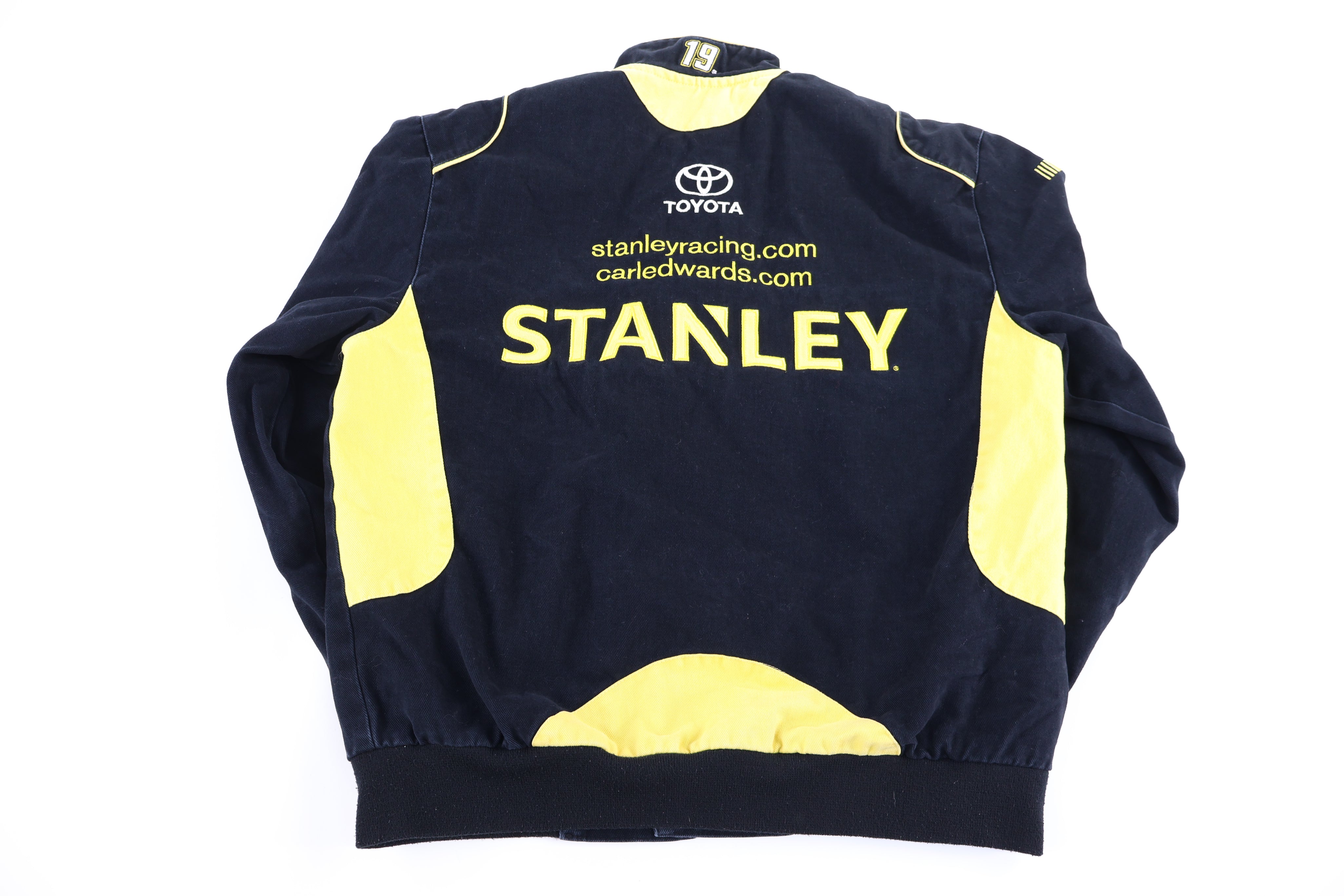 Nascar Jeff Hamilton Stanley Racing Jacket - Jacket - Thrifted Threads