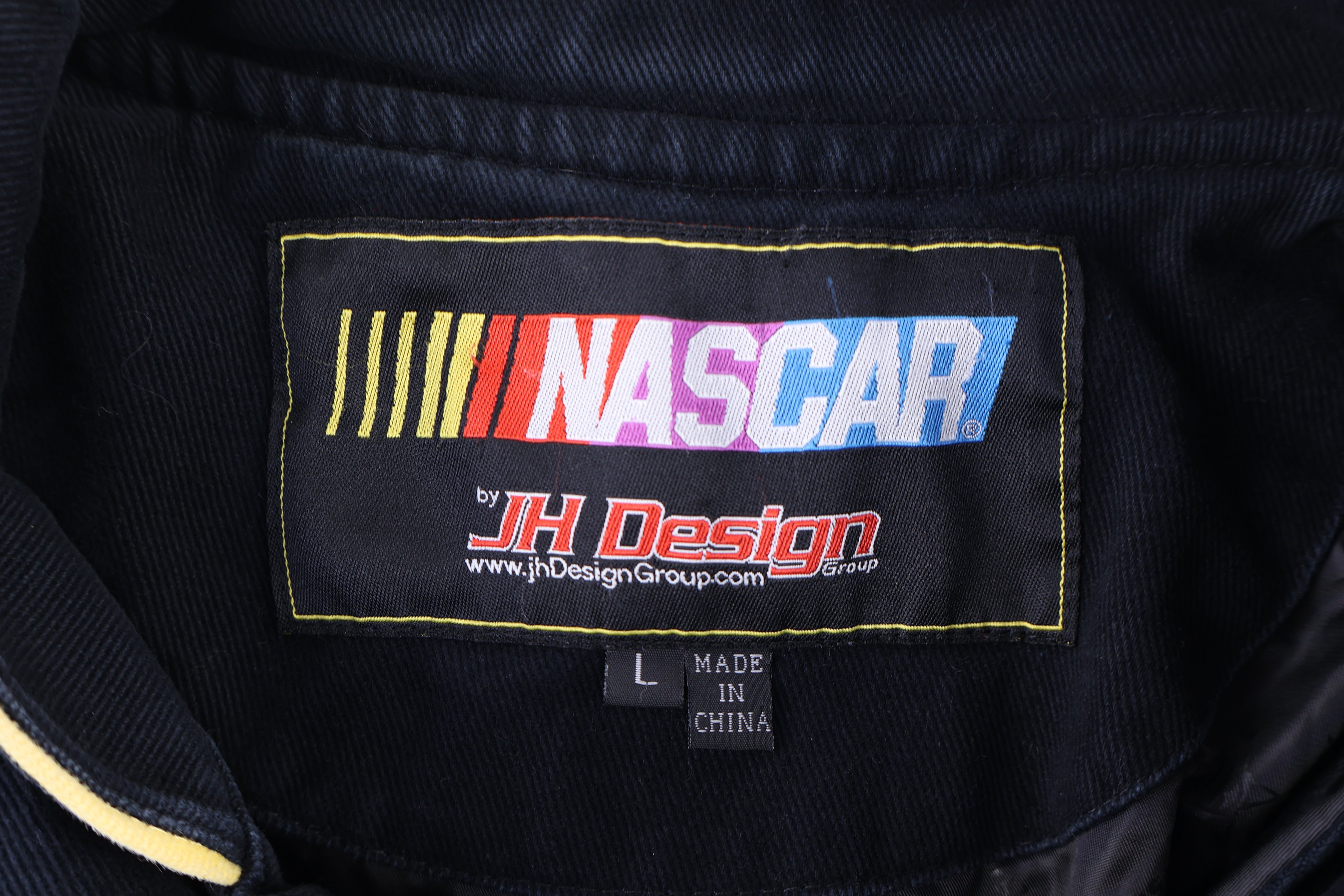 Nascar Jeff Hamilton Stanley Racing Jacket - Jacket - Thrifted Threads