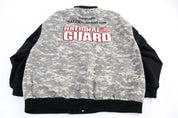 Nascar National Guard Camo Full Zip Racing Jacket - jacket - Thrifted Threads