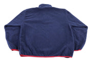 Nautica Embroidered Logo Blue Quarter Zip Pullover - Sweater - Thrifted Threads