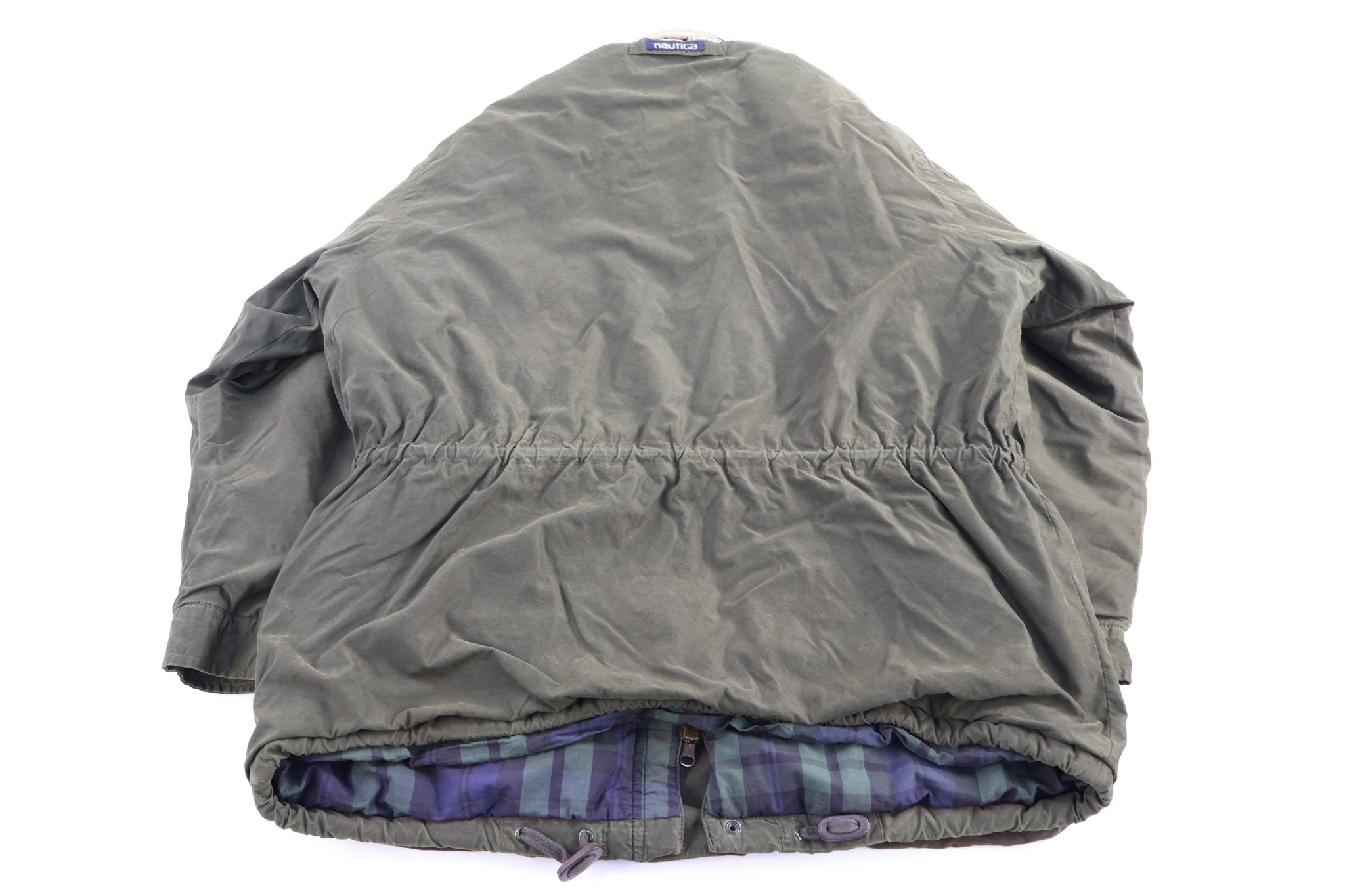 Nautica Green Olive Full Zip Jacket - Jacket - Thrifted Threads