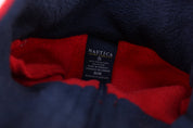Nautica Jeans Co. Embroidered Red & Blue Fleece Pullover - Jacket - Thrifted Threads