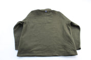 Nautica Jeans Embroidered Green Fleece Half Zip Pullover - Jacket - Thrifted Threads