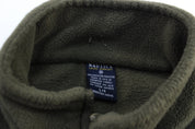 Nautica Jeans Embroidered Green Fleece Half Zip Pullover - Jacket - Thrifted Threads