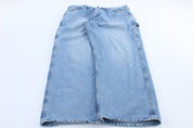 Nautica Light Wash Denim Carpenter Jeans - ThriftedThreads.com