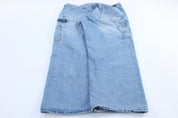 Nautica Light Wash Denim Carpenter Jeans - ThriftedThreads.com