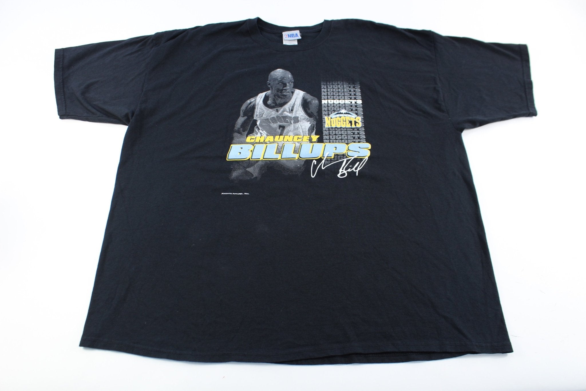 NBA Chauncey Phillips Denver Nuggets Graphic T-Shirt – ThriftedThreads.com