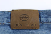 NBN Gear Medium Wash Denim Shorts - Pants/Shorts - Thrifted Threads