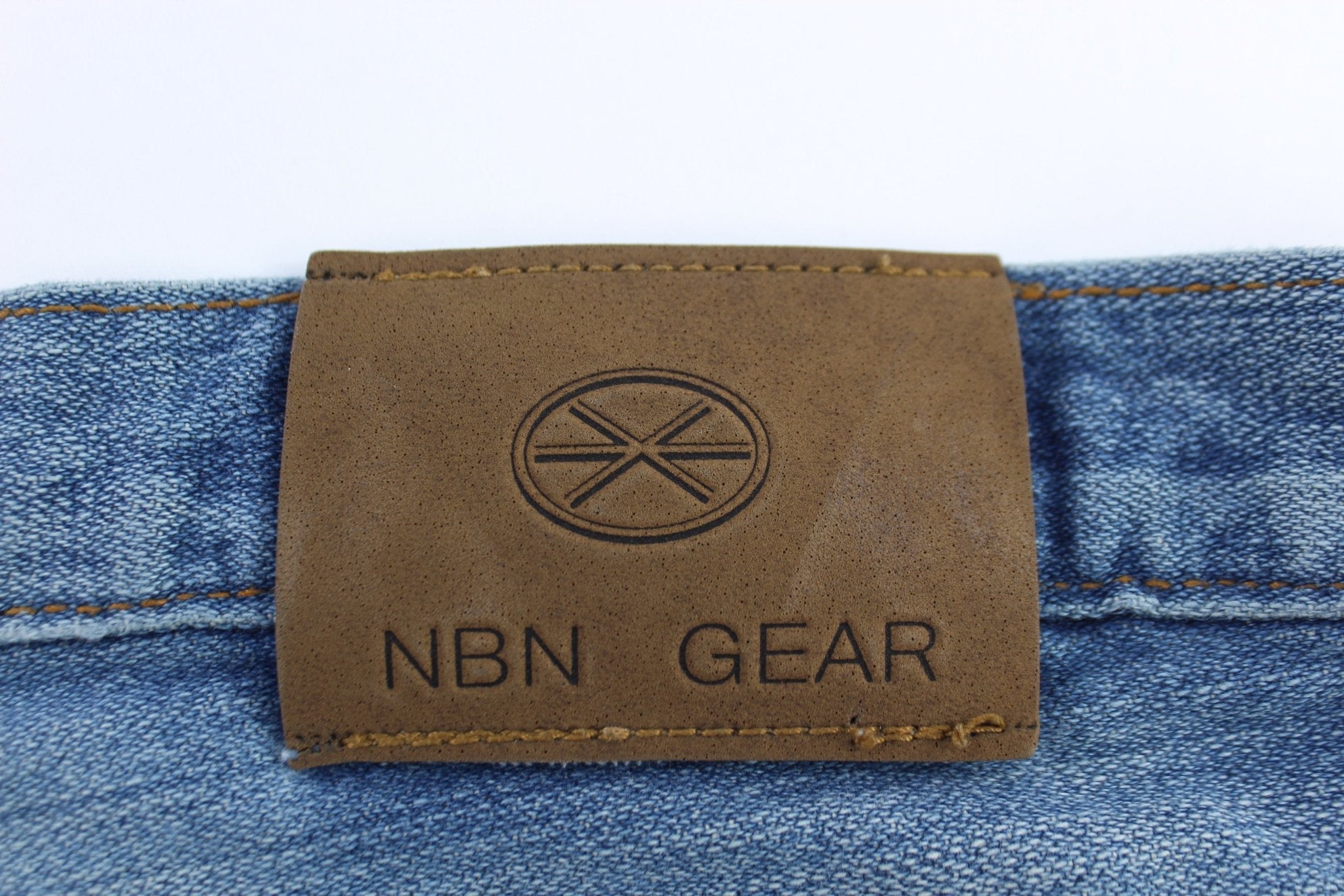 NBN Gear Medium Wash Denim Shorts - Pants/Shorts - Thrifted Threads