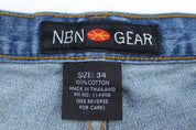 NBN Gear Medium Wash Denim Shorts - Pants/Shorts - Thrifted Threads