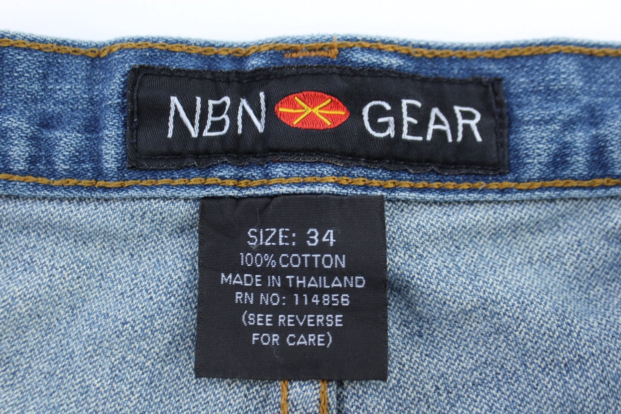 NBN Gear Medium Wash Denim Shorts - Pants/Shorts - Thrifted Threads
