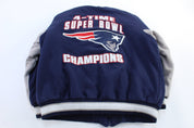 New England Patriots 4 Time Champions Bomber Jacket - Jacket - Thrifted Threads