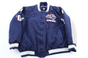 New England Patriots 4 Time Champions Bomber Jacket - Jacket - Thrifted Threads