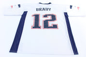 New England Patriots Tom Brady Reebok Football Jersey - ThriftedThreads.com