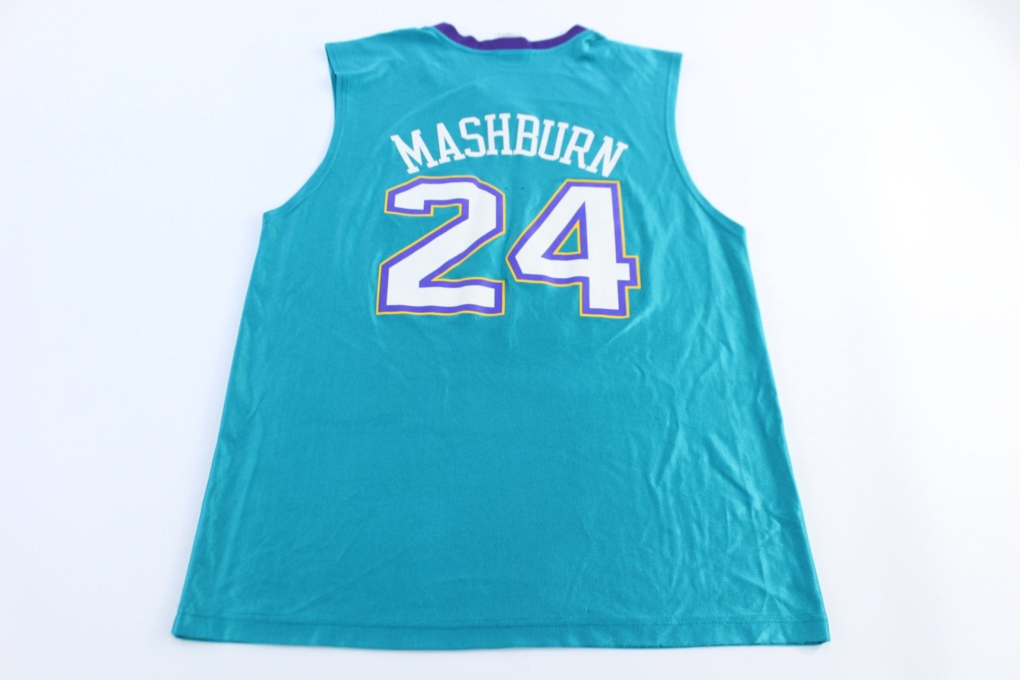 New Orleans Hornets Jamal Mashburn Basketball Jersey - Jerseys/Tankss - Thrifted Threads
