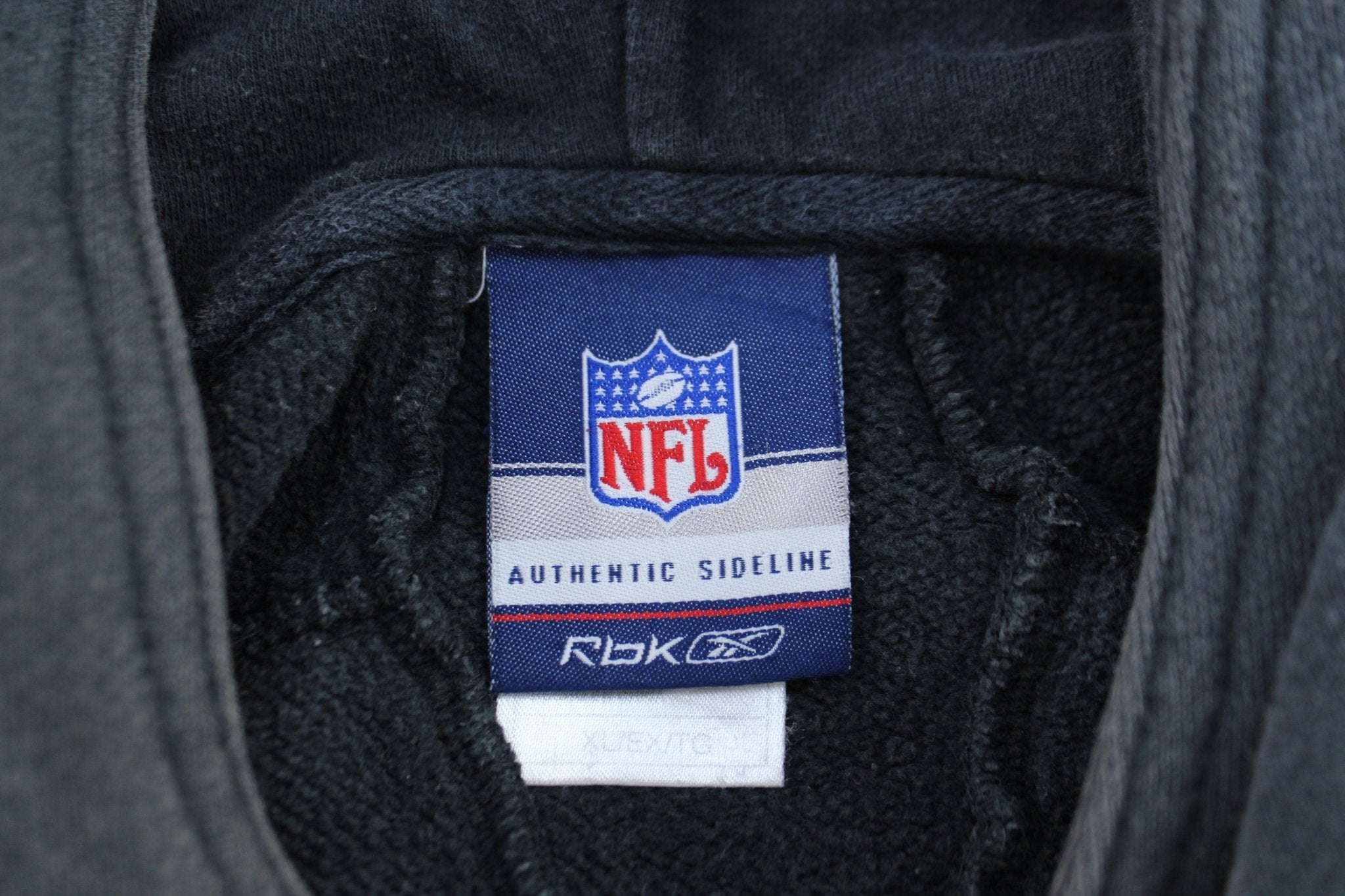 New Orleans Saints Football Embroidered Reebok Pullover Hoodie - ThriftedThreads.com