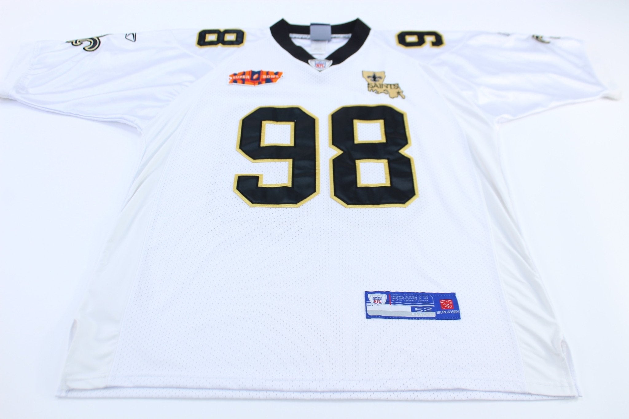 New Orleans Saints Sedrick Ellis SuperBowl Football Jersey - ThriftedThreads.com