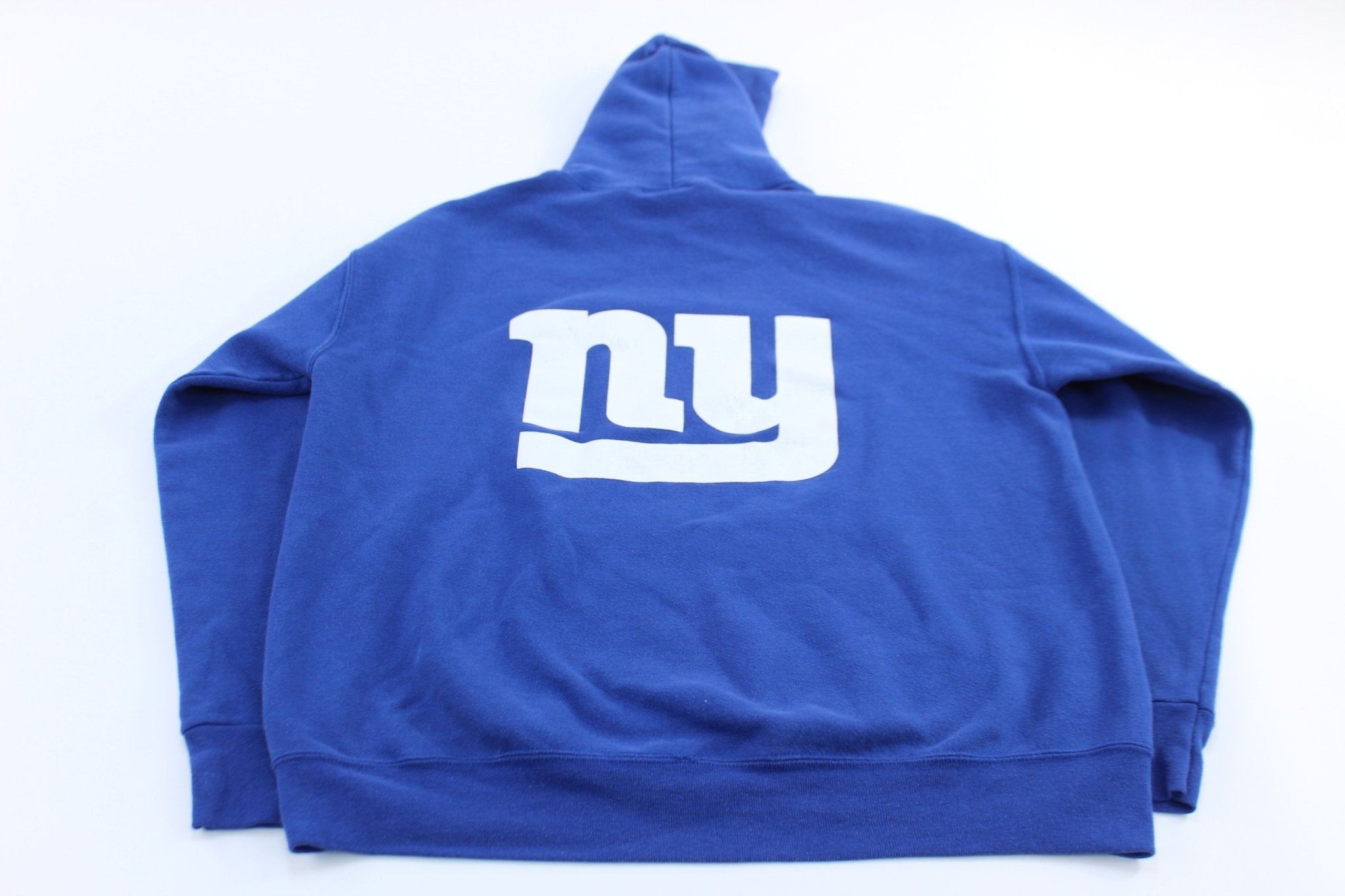 New York Giants Football Pullover Hoodie - ThriftedThreads.com