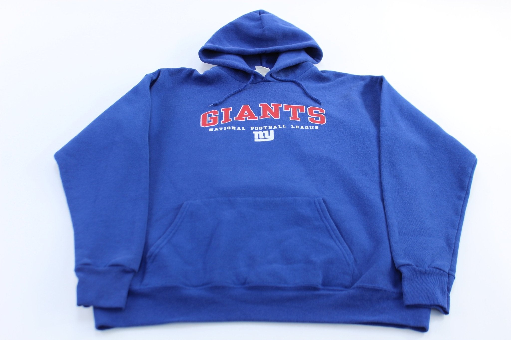 New York Giants Football Pullover Hoodie - ThriftedThreads.com