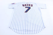 New York Mets Jose Reyes 7 Majestic Baseball Jersey - ThriftedThreads.com