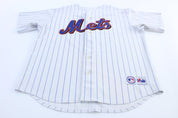 New York Mets Mike Piazza 31 Majestic Baseball Jersey - ThriftedThreads.com