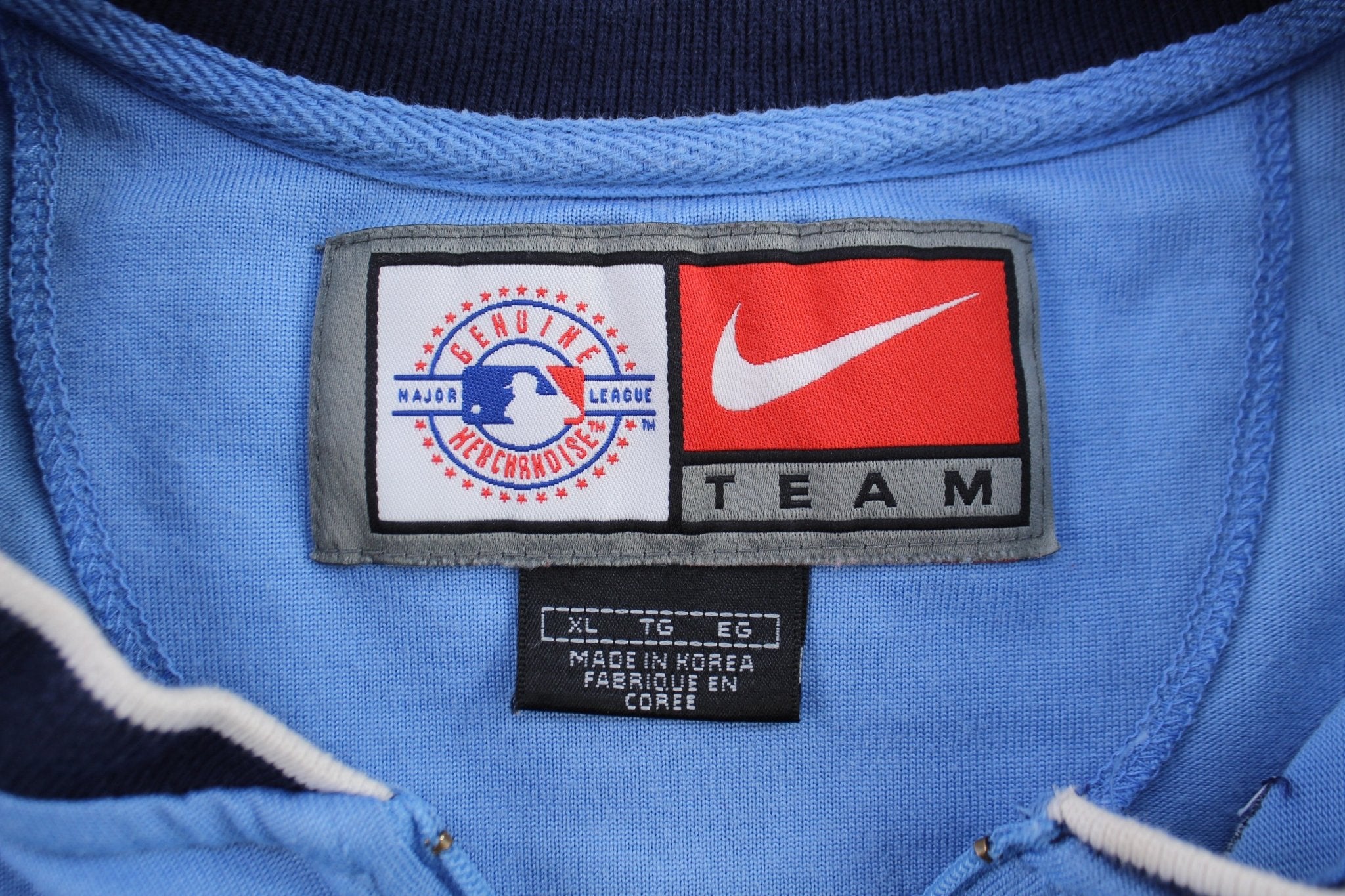 New York Yankees Baseball Embroidered Nike Jersey - ThriftedThreads.com