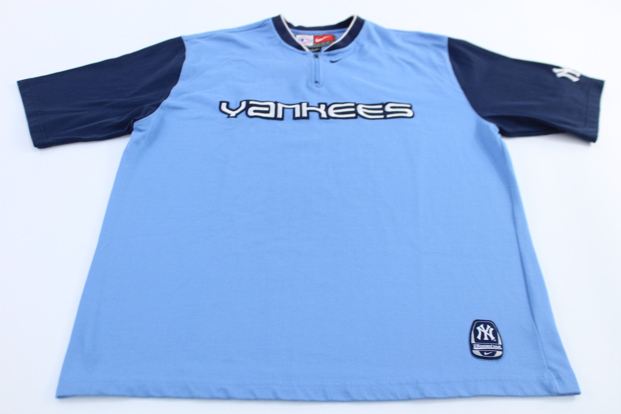 New York Yankees Baseball Embroidered Nike Jersey - ThriftedThreads.com