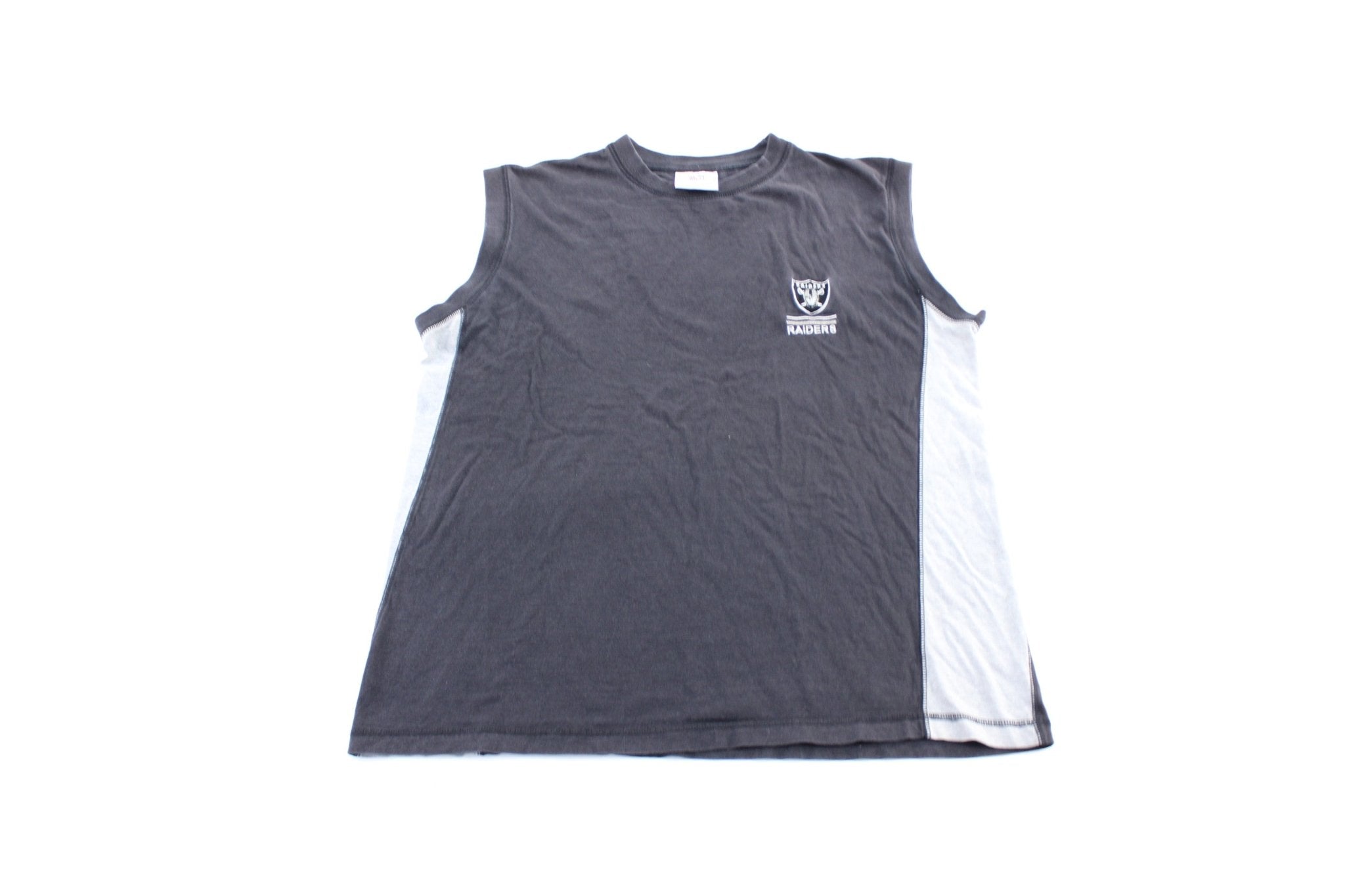 NFL Las Vegas Raiders Embroidered Tank Top - ThriftedThreads.com