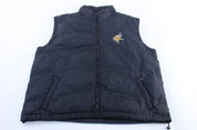 NFL Minnesota Vikings Embroidered Zip Up Vest - ThriftedThreads.com