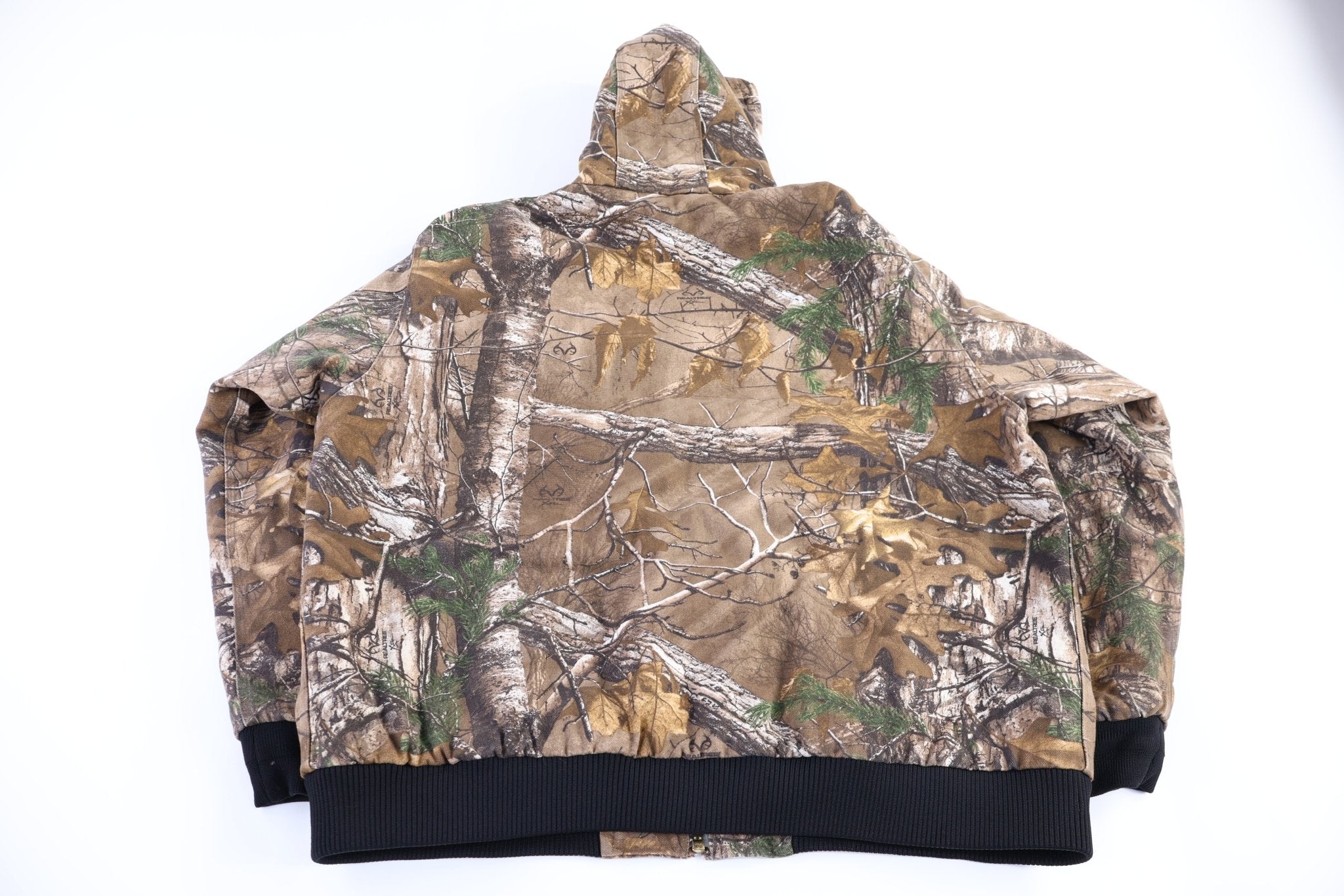 NFL Team Atlanta Falcons Football Full Zip Camo Jacket - Thrifted Threads