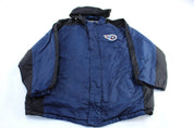 NFL Tennessee Titans Embroidered Zip Up Jacket - Jacket - Thrifted Threads