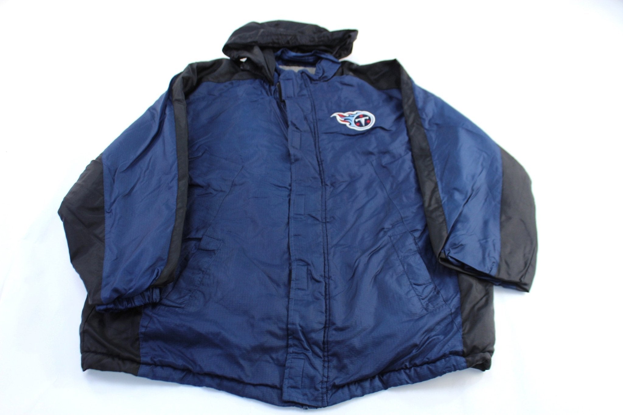 NFL Tennessee Titans Embroidered Zip Up Jacket - Jacket - Thrifted Threads