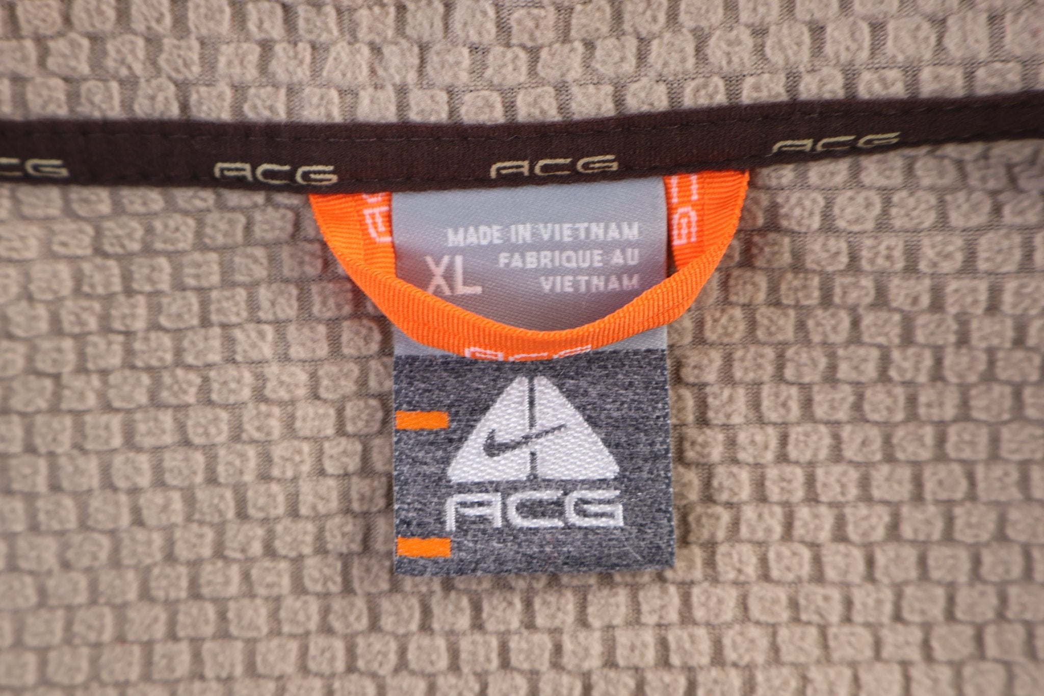 Nike ACG Brown Full Zip Jacket - Jacket - Thrifted Threads