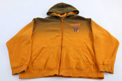 Nike Air Just Do It Logo Orange Full Zip Hoodie - Jackets - Thrifted Threads