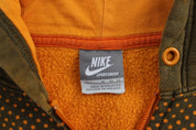 Nike Air Just Do It Logo Orange Full Zip Hoodie - Jackets - Thrifted Threads