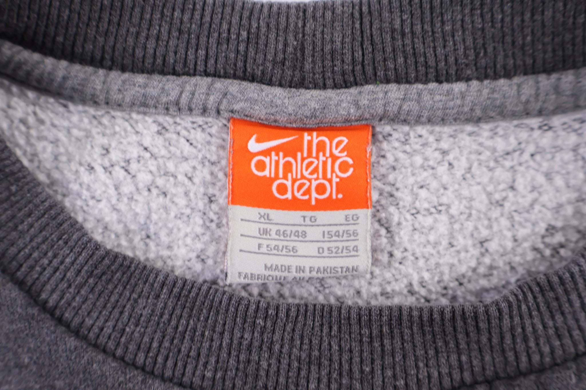 Nike Athletic Dept Embroidered Logo Sweatshirt - Sweatshirt - Thrifted Threads