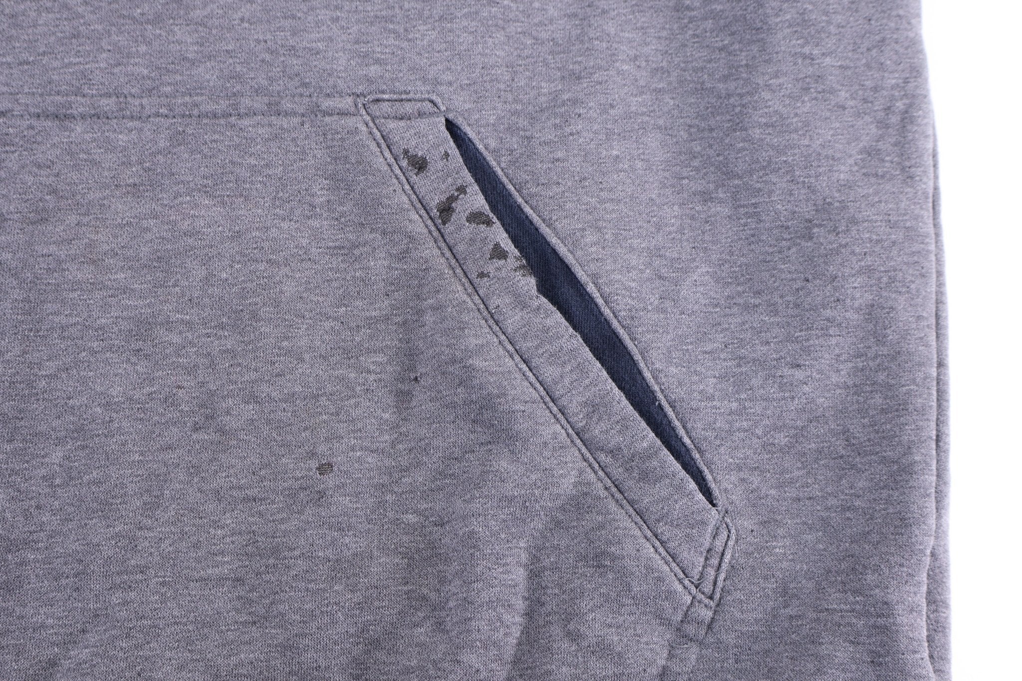 Nike Athletic Dept Grey Pullover Hoodie - Sweatshirt - Thrifted Threads