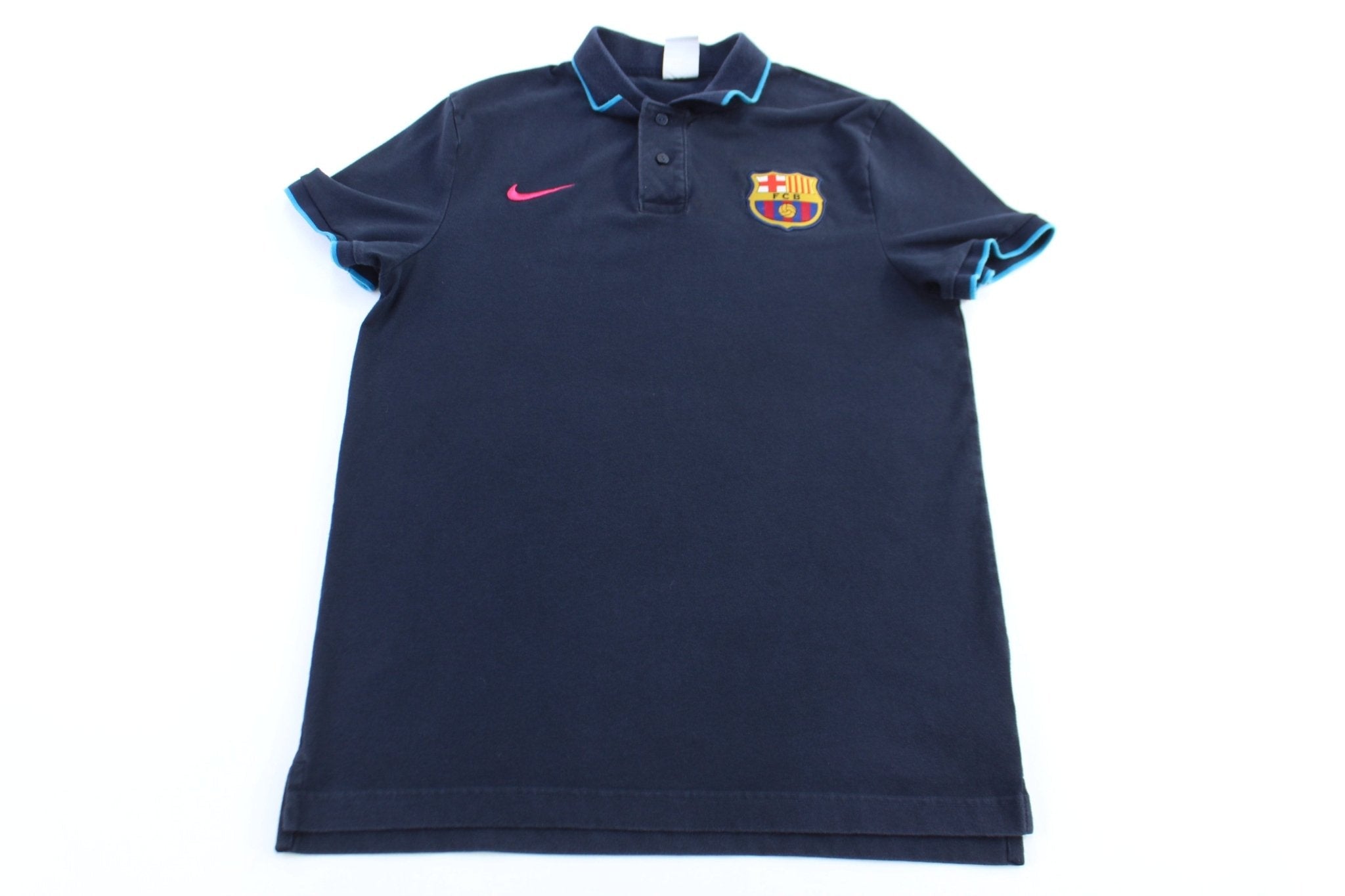 Nike Barcelona Embroidered Patch Button Up - Button Ups/Downs - Thrifted Threads