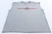 Nike Center Swoosh Logo Ohio State University Striped LS Tank Top - ThriftedThreads.com