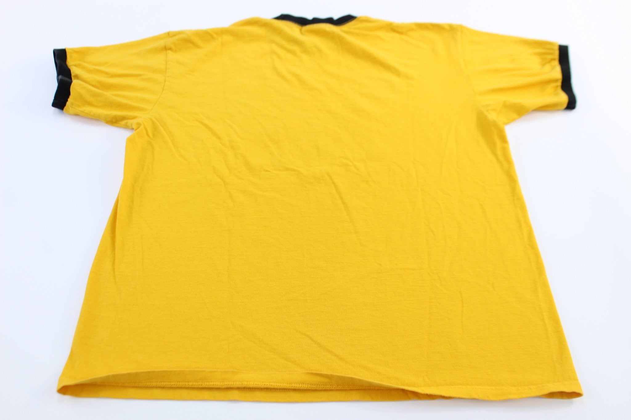 Nike Center Swoosh Logo Pittsburgh Pirates Ringer T-Shirt - ThriftedThreads.com