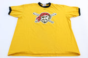 Nike Center Swoosh Logo Pittsburgh Pirates Ringer T-Shirt - ThriftedThreads.com
