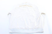 Nike Embroidered Logo Arsenal Soccer Zip Up Jacket - ThriftedThreads.com