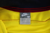 Nike Embroidered Logo FC Barcelona Striped Track Jacket - Jackets - Thrifted Threads